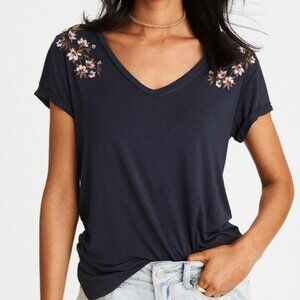 AE Soft & Sexy Embroidered Tee